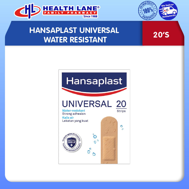 HANSAPLAST UNIVERSAL WATER RESISTANT (20'S)